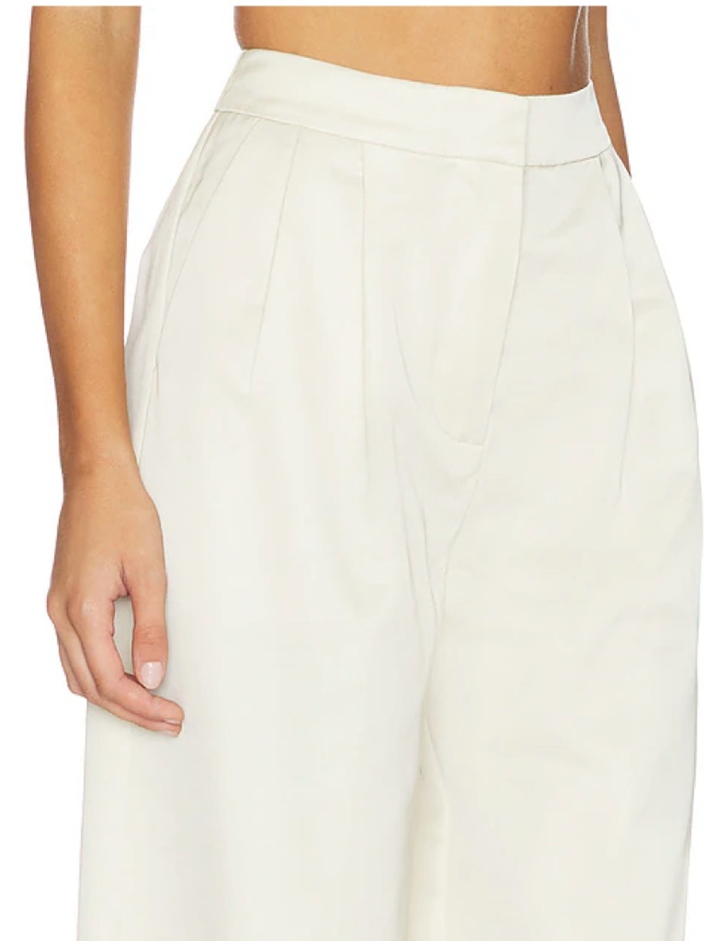 Lovers + Friends - Women's White Denver Pant Size S (NWT) - Picture 3 of 9